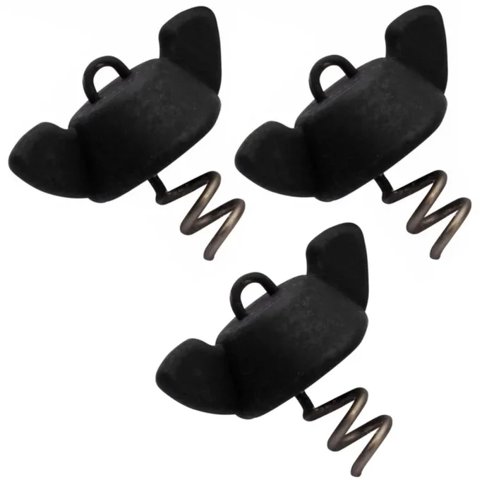 Abu Garcia Beast Screw-In Weight Zinc – 3 Angelgewichte für Gummiköder 10g