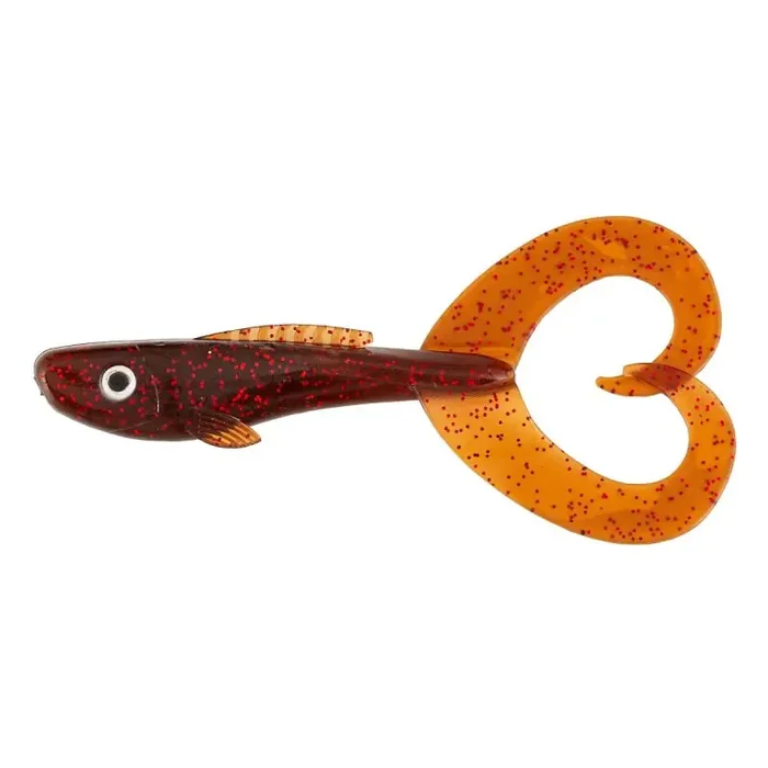 ABU GARCIA Beast Twin Tail 21cm 64,5g Red Motoroil 2Stk.