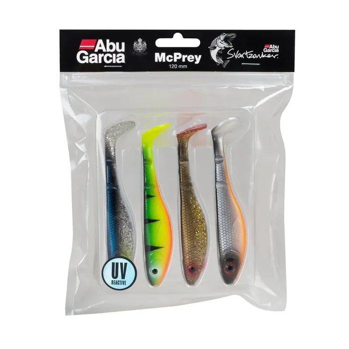 Abu Garcia McPrey Essentials Kit SVZ – 4 Gummifische im Set