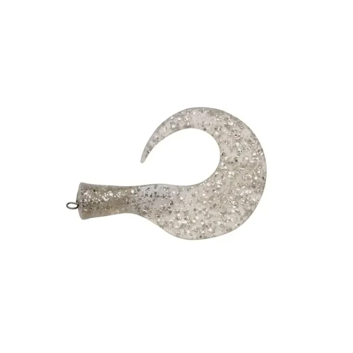 ABU GARCIA Svartzonker McMio Big Spare Tail 7,2cm Silver Glitter 3pcs.