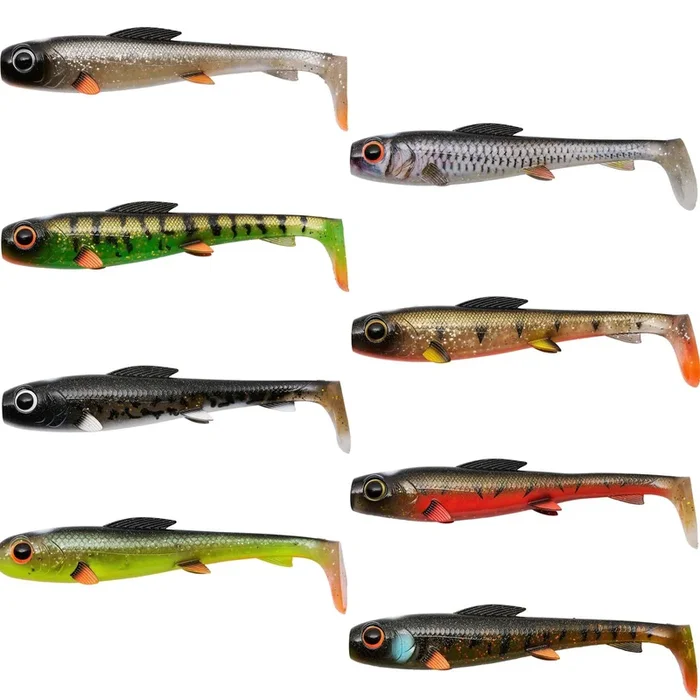 Abu Garcia Svartzonker McPike – Gummifisch Yellow Fin Perch 21cm / 87g