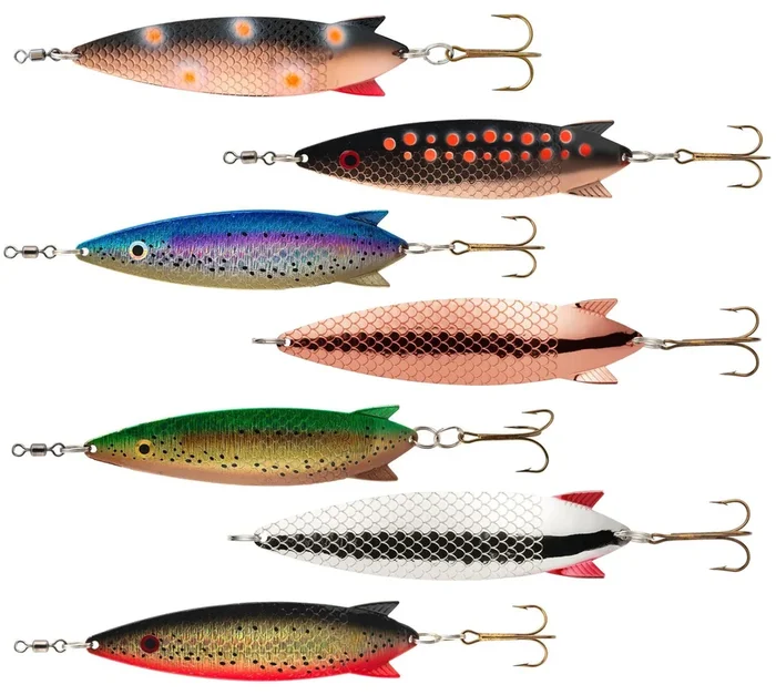 Abu Garcia Toby Salmo 11cm 30g – Blinker Silver/Blue Glitter