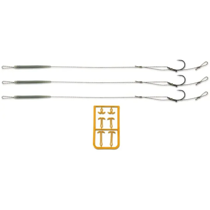 ANACONDA QC Adjustable Hair Rig Crank-66 Micro Barbed Gr.2 20cm 15,9kg 3pcs.