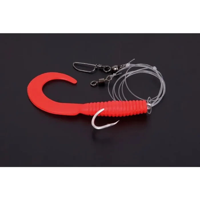 AQUANTIC Norge Pilksystem Gr.5/0 110cm 0,85mm rouge