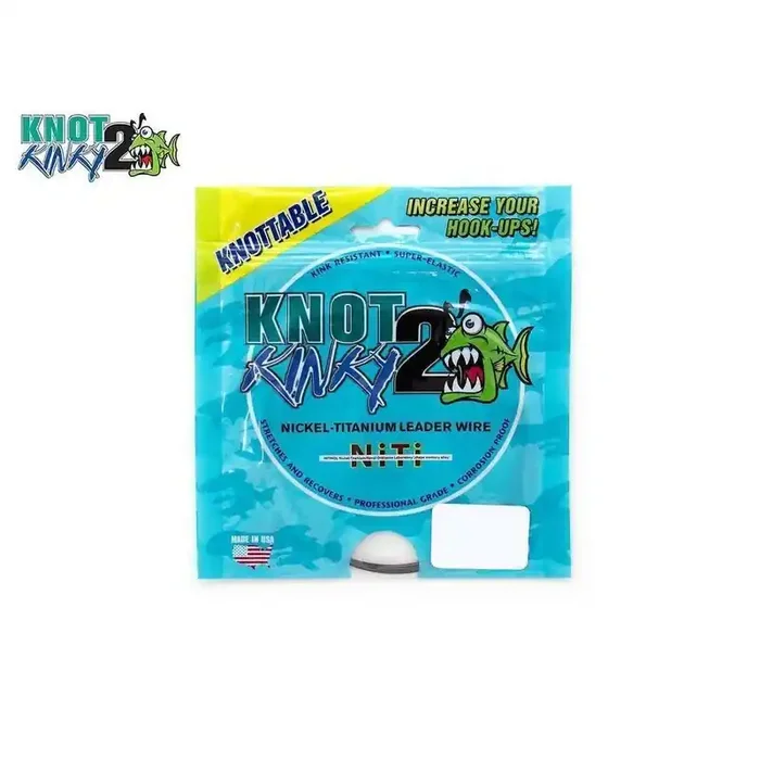 AQUATEKO Knot 2 Kinky Titanium 0.254mm 5.4kg 4.5m Ossido Nero