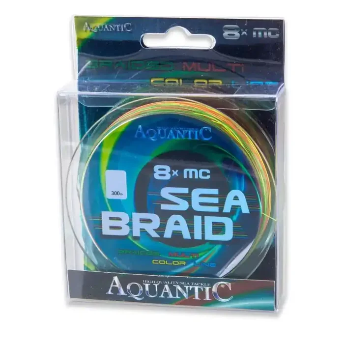 AQUNATIC 8x MC Zeevlecht 0,16mm 11,6kg 300m Multi Colour
