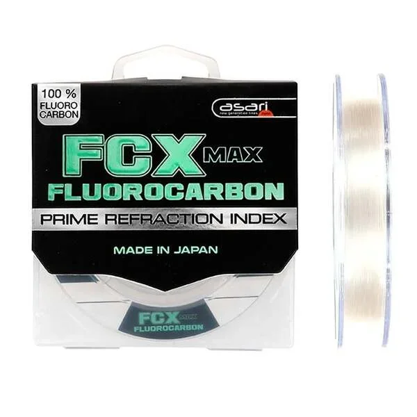 Asari FCX MAX Transparent Fluorocarbon 50m