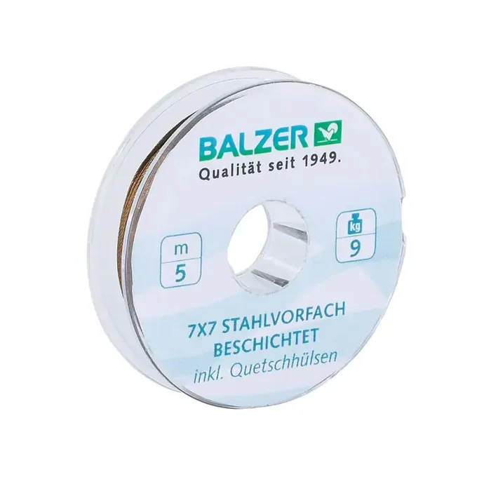 BALZER 7×7 Niroflex bobina Recubierto 6kg 5m