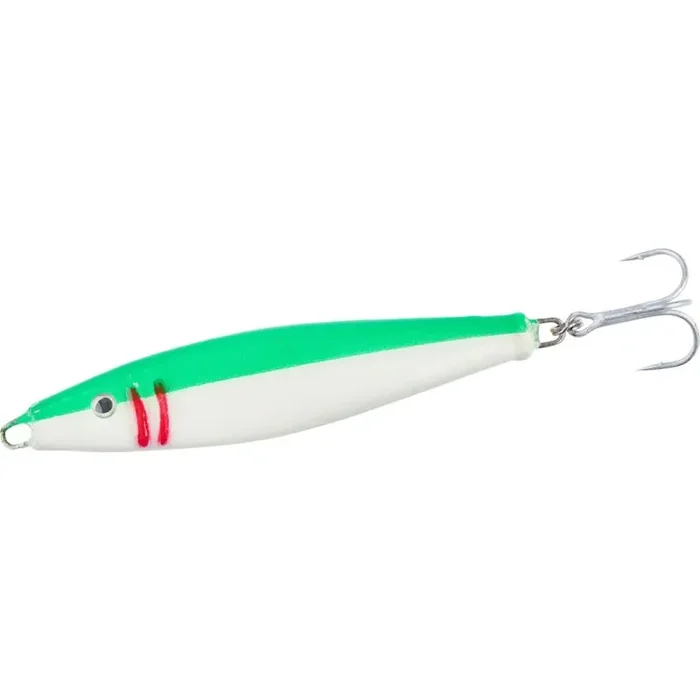 BALZER 71° Noord Noorwegen Pilker 200g Groen-Wit