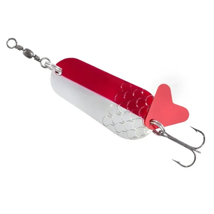 BALZER Colonel Classic łyżka Curvy 3,3cm 6g srebrno-czerwona