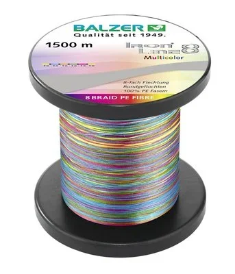 Balzer: Iron Line 8 Multicolor 1500m 0,30mm
