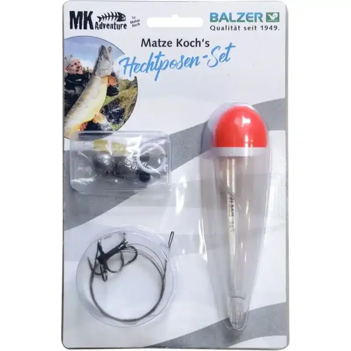 BALZER Matze Koch Adventure Posenset 1 8 pezzi.