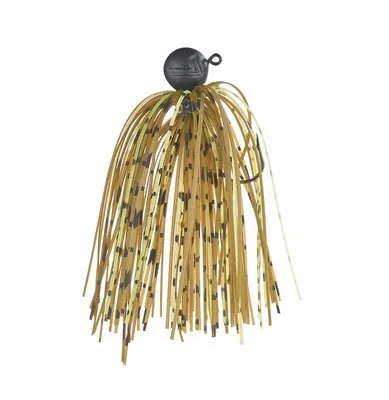 Balzer: Shirasu Micro Skirt Jig Green Pumpkin Chartreuse, 10g/#1/0
