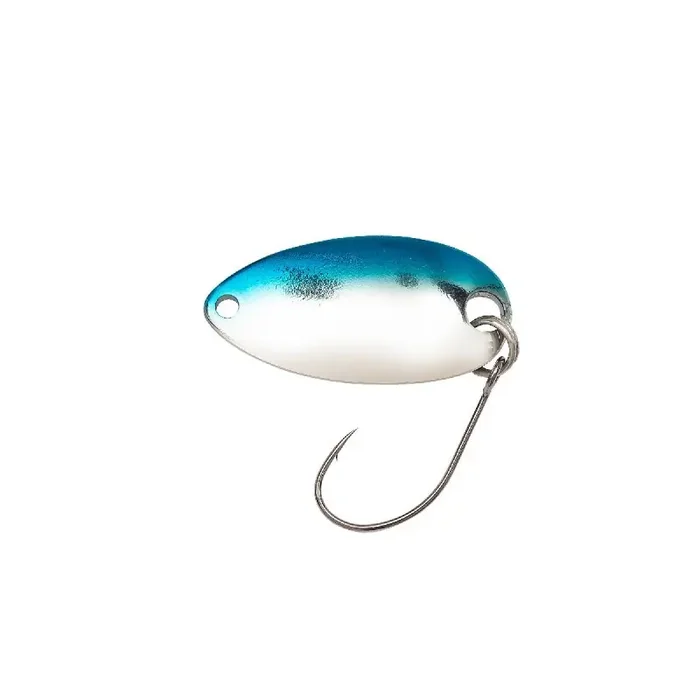 BERKLEY Area Game Cucharas RORU 2,73cm 2,5g Edge Stripe Plata/Azul/Plata