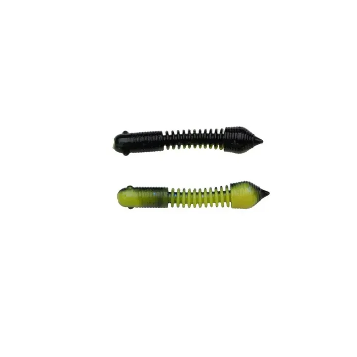 BERKLEY PowerBait Power Pillar 5,5cm Black/Sunshine Yellow 10pcs