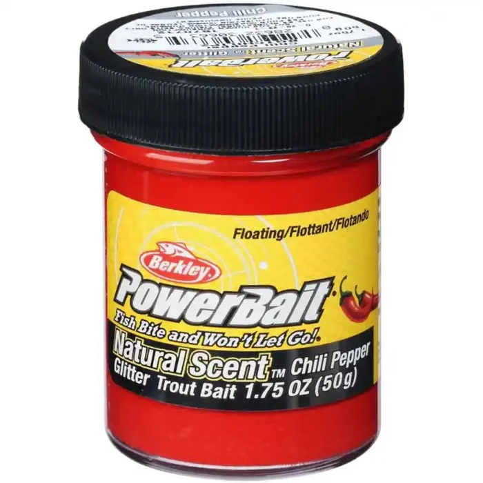 BERKLEY Powerbait Trout Bait Spices Chilli Pepper 50g
