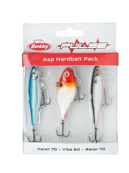 Berkley Pulse Hardbait Pack Asp Kunstköder Set (3 Stück)