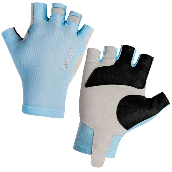 BKK Flamingo Half Finger Gloves 1 Light Blue – Angelhandschuhe XXL