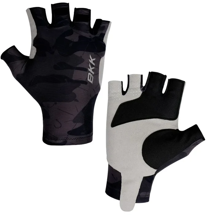 BKK Flamingo Half Finger Gloves 3 Camouflage – Angelhandschuhe