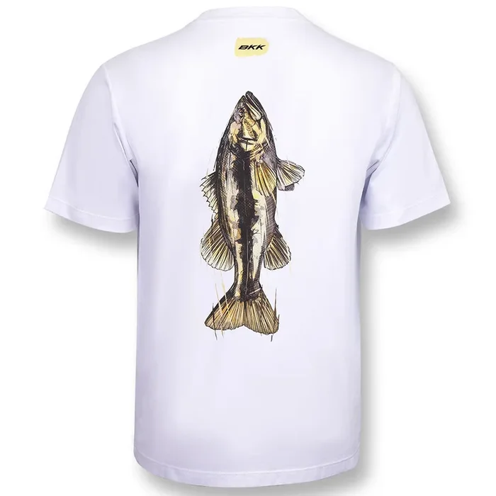 BKK Short Sleeve Casual Shirt Bass (White) » HechtundBarsch.de
