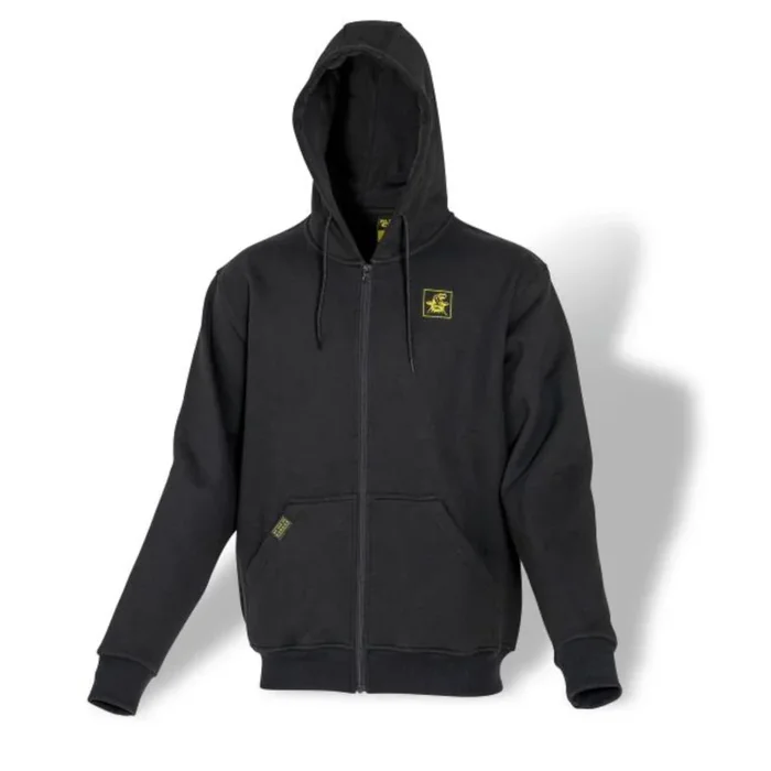 Black Cat Cat Zipper Schwarz – Angelpullover S
