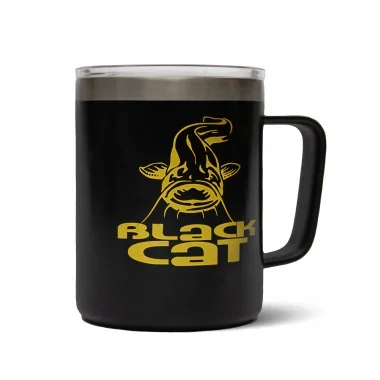 Black Cat Stainless Steel Thermal Mug günstig kaufen | Askari Angelshop
