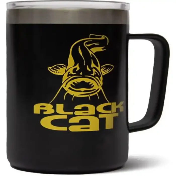 BLACK CAT Stainless Steel Thermal Mug