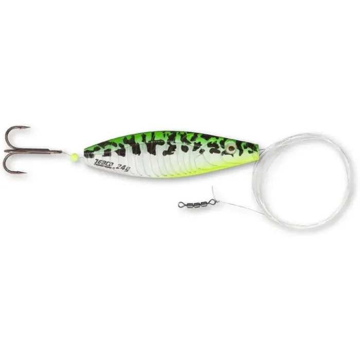Bulbi ZEBCO misura 4 30g 100cm 0,35mm verde/argento/giallo