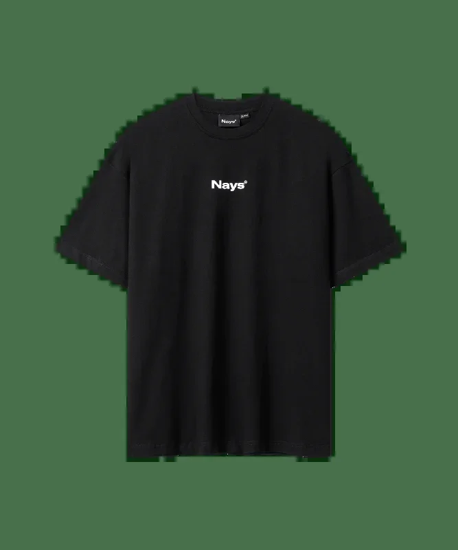 Buy Nays Basic Logo T-Shirt Black online
