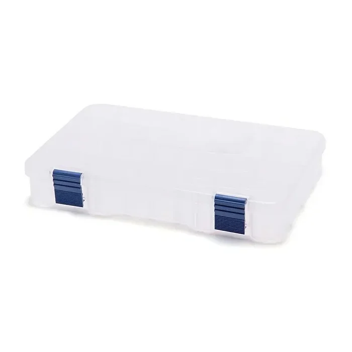 CAMO LURES Tackle Box Medium 27,6×18,8×4,5cm Transparent