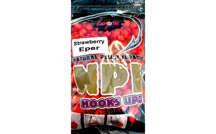 Carp Zoom Natural Pellet Floaters Strawberry Midi 30 Gramm