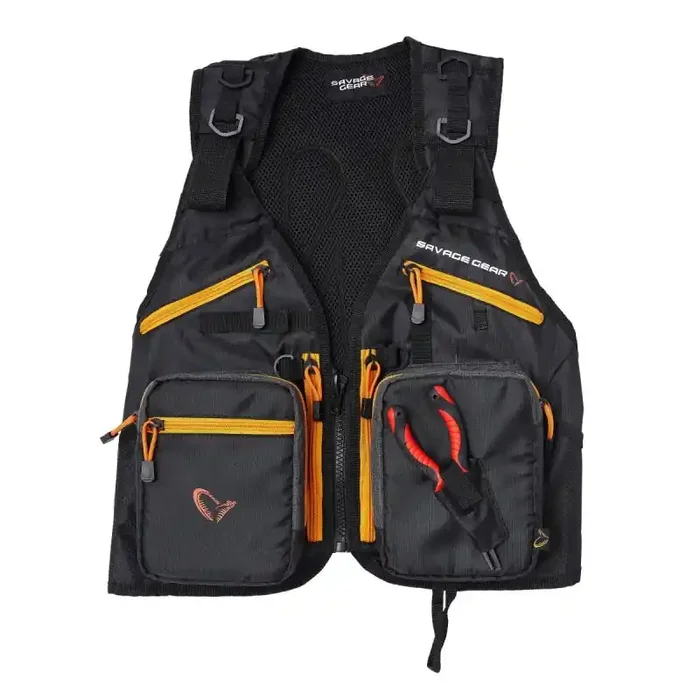 Chaleco SAVAGE GEAR Pro-Tact Spinning Talla Única Negro