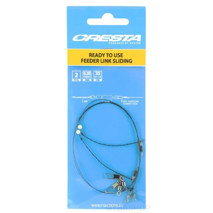 CRESTA Ready To Use Feederlink Sliding 35cm 0,3mm 2pcs