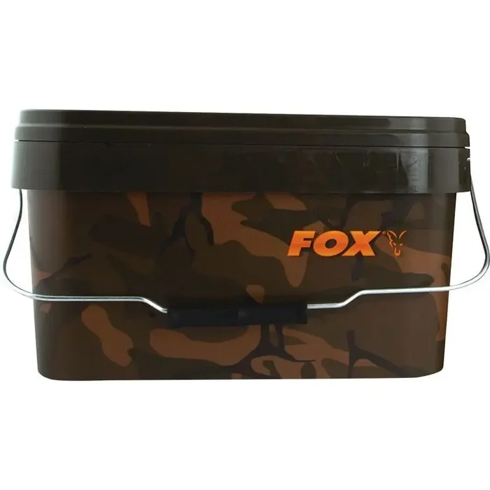 Cubo cuadrado FOX Camo 5L