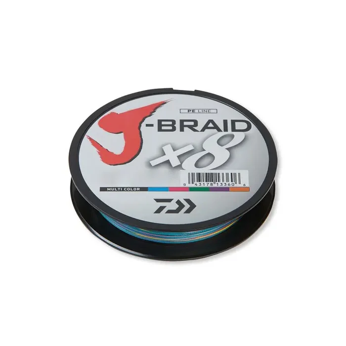 DAIWA J-Braid X8 0,1mm 6kg 300m Multi-Color