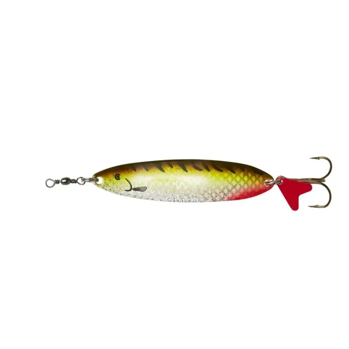 DAM Effzett Cucchiaio standard Slim 5cm 8g Blu/Chartreuse UV