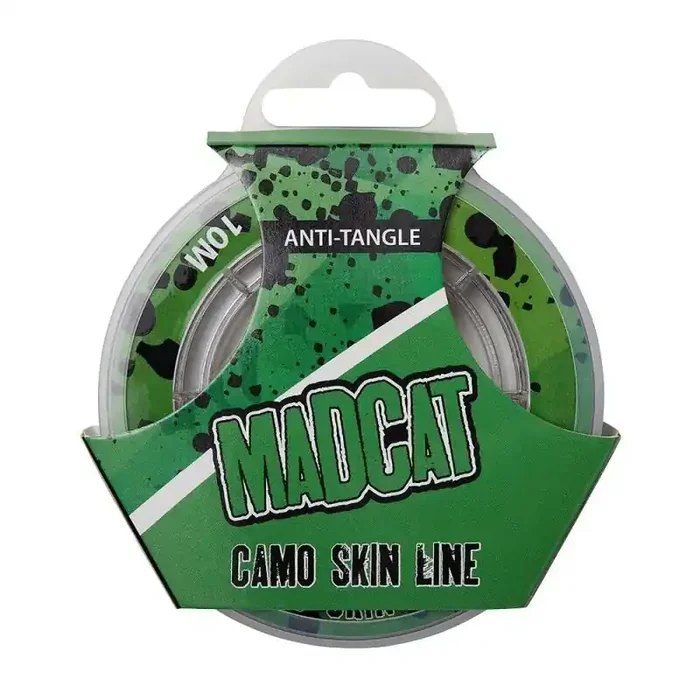 DAM Madcat Camo Skin Line 0,75mm 1,2mm 60kg 10m Marrone Camo