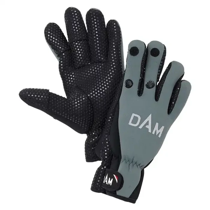 DAM Neoprene Fighter Glove M noir/gris