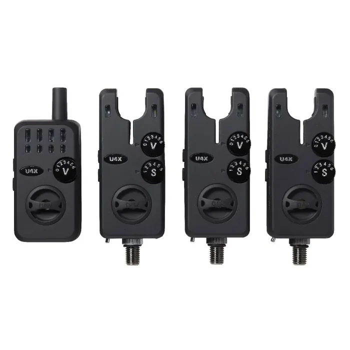 DAM U4X Bite Alarm Set Green/Red/Yellow
