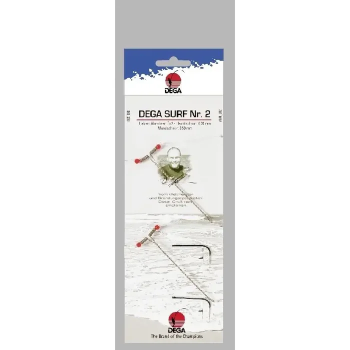 DEGA Brandungsvorfach Surf 2 Gr.2 0,7mm 0,5mm