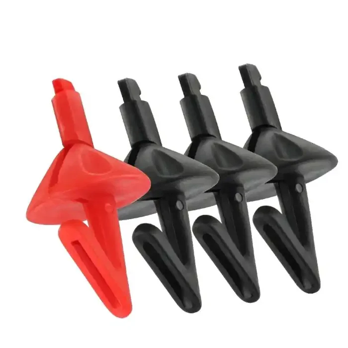 DEGA casting shield for surf mounts black + red 4tk.