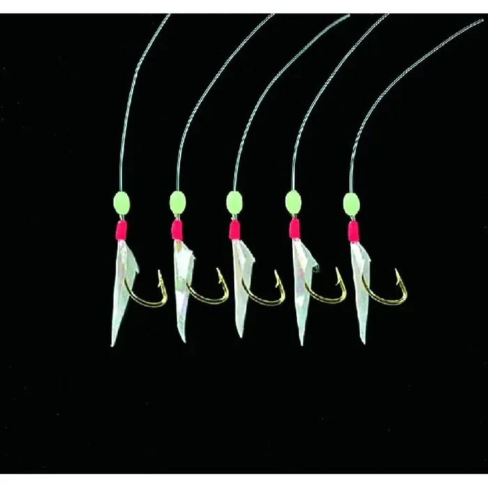 DEGA haring en pilk leader fluorescerende stippen maat 3 0,6mm 0,45mm Natuur
