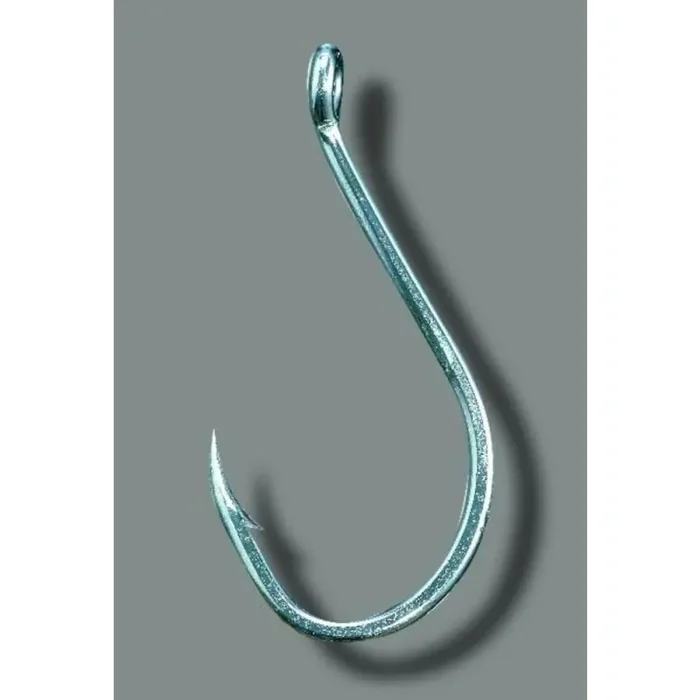 DEGA Kirby Sea Hook Gancio da mare Misura 10/0 Nichel 3 pz.