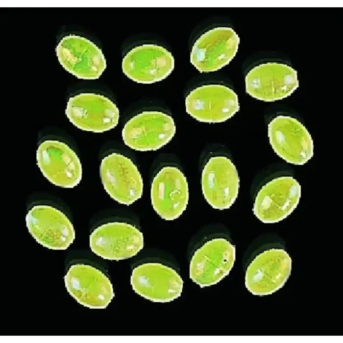DEGA Leader Beads Reflective 3,5x4mm 20pcs.