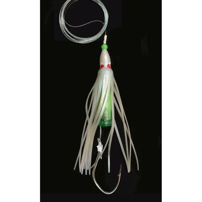 DEGA LED-Luminous Octopus mounted size 3/0 160cm 0,8mm