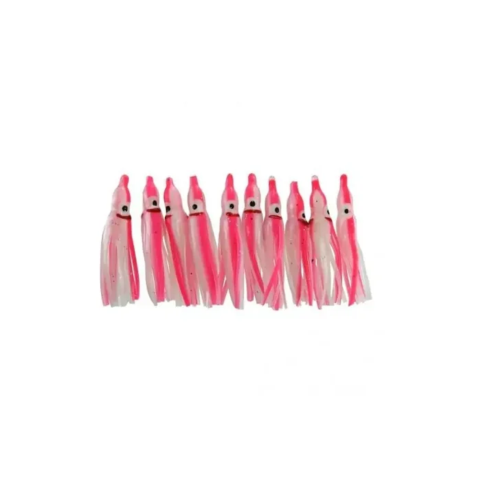DEGA UV Octopus Bycatcher 4,5cm Pink 10pcs.