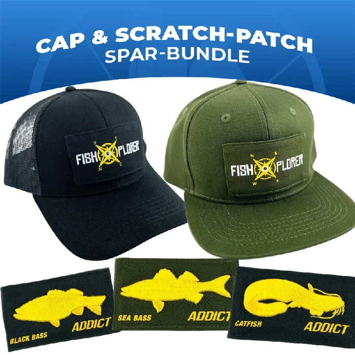 FishXplorer Trucker / Snapback Cap + Scratch-Patch | Spar-Bundle » HechtundBarsch.de