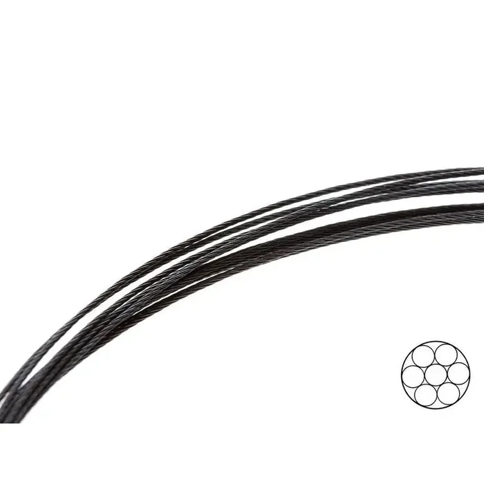 FLEXONIT Expander 1×7 0.36mm 11.5kg 2m Black