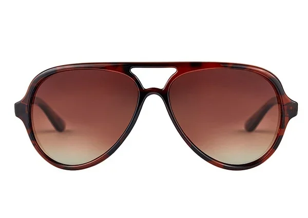 Fortis Eyewear Aviator Tortoise Shell Sonnenbrille