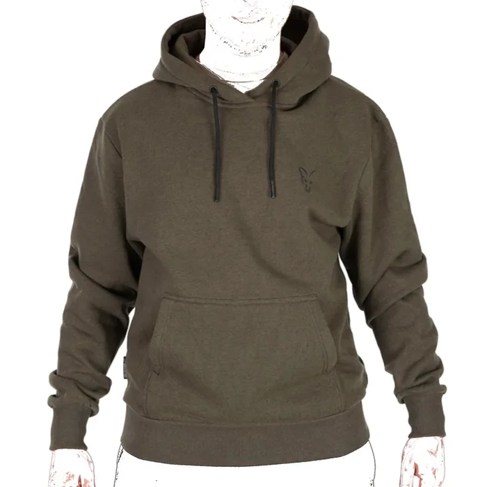 Fox Collection Hoody Green & Black – Pullover M